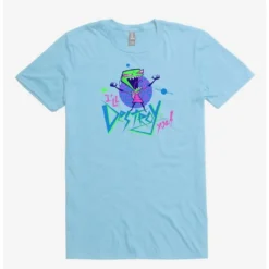 Outlet 🔔 Invader Zim 90's Destroy You T-Shirt 👍