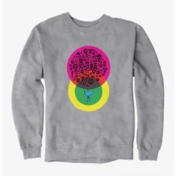 Hot Sale 🤩 Invader Zim Food Venn Diagram Sweatshirt ✨ -Invader Zim shop 12949915 hi