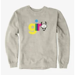 Top 10 👍 Invader Zim Gir Colors Sweatshirt ❤️ -Invader Zim shop 12950199 hi