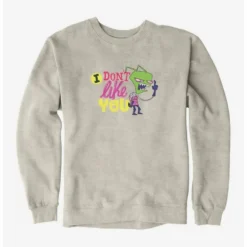 Deals 😉 Invader Zim I Don't Like You Sweatshirt ⌛ -Invader Zim shop 12950569 hi 1