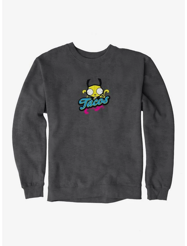 Hot Sale π Invader Zim Tacos Sweatshirt β€οΈ 1 Hot Sale π Invader Zim Tacos Sweatshirt β€οΈ