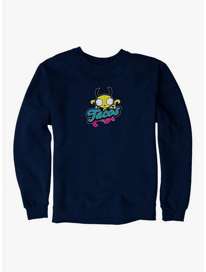 Hot Sale π Invader Zim Tacos Sweatshirt β€οΈ 5 Hot Sale π Invader Zim Tacos Sweatshirt β€οΈ - Image 5
