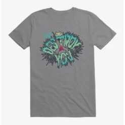 Cheapest 🌟 Invader Zim Destroy You T-Shirt ✔️