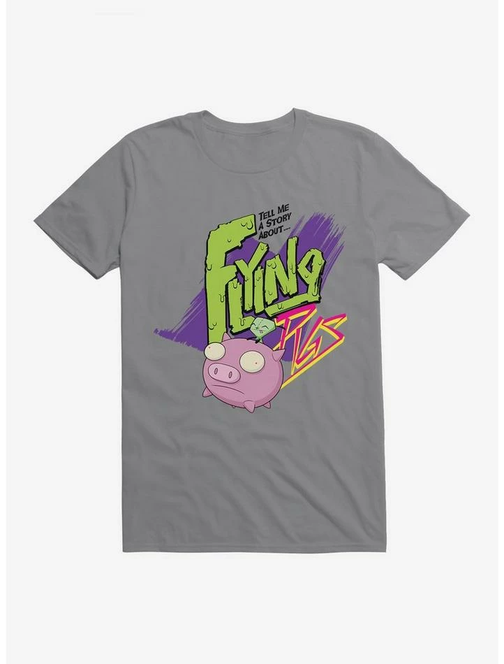 Brand new βοΈ Invader Zim Gir Flying Pigs T-Shirt π 1 Brand new βοΈ Invader Zim Gir Flying Pigs T-Shirt π
