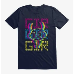 Discount 🎁 Invader Zim Gir Neon Stack T-Shirt ✔️ -Invader Zim shop 14033173 hi