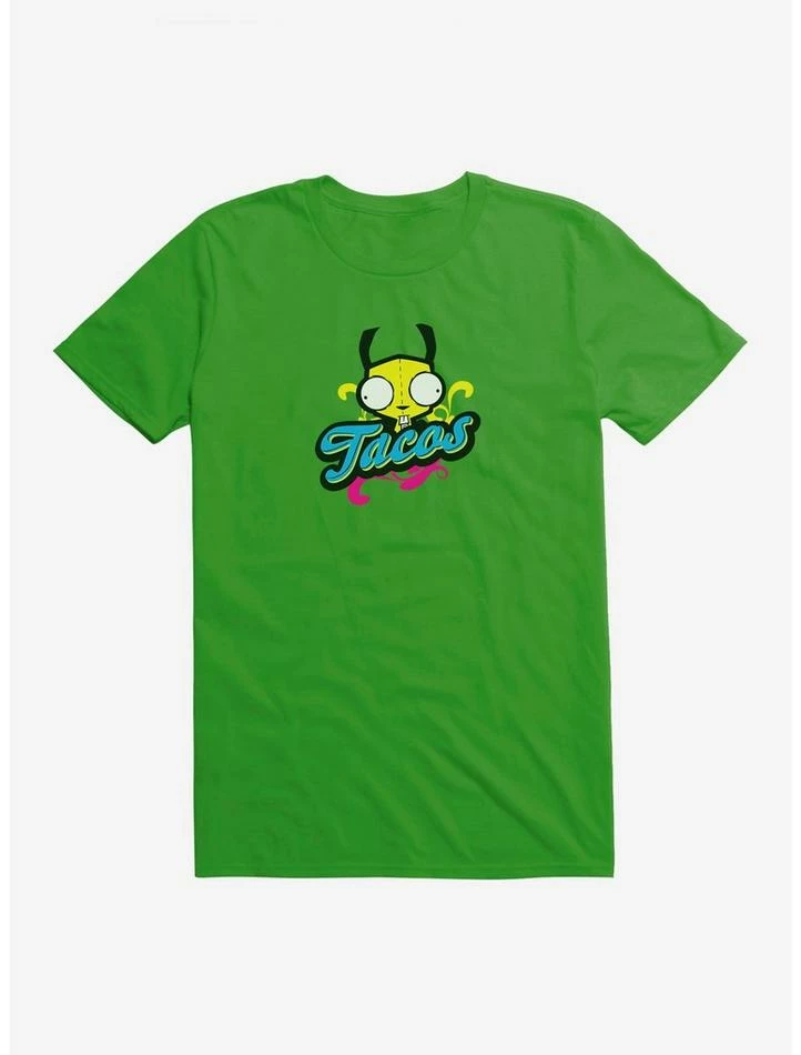 Coupon π Invader Zim Gir Neon Tacos T-Shirt 𧨠3 Coupon π Invader Zim Gir Neon Tacos T-Shirt 𧨠- Image 3