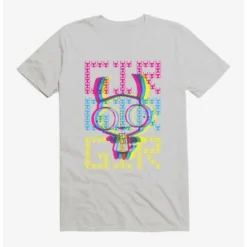 Discount 🎁 Invader Zim Gir Neon Stack T-Shirt ✔️ -Invader Zim shop 14034594 hi