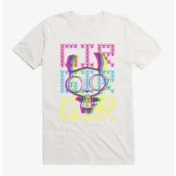 Discount 🎁 Invader Zim Gir Neon Stack T-Shirt ✔️ -Invader Zim shop 14034612 hi