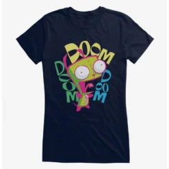 Top 10 ✨ Invader Zim Doom Doom Doom 🌟 Girls T-Shirt 😀 -Invader Zim shop 14034852 hi