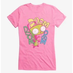 Top 10 ✨ Invader Zim Doom Doom Doom 🌟 Girls T-Shirt 😀 -Invader Zim shop 14034859 hi
