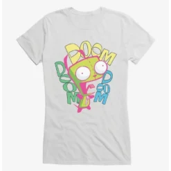Top 10 ✨ Invader Zim Doom Doom Doom 🌟 Girls T-Shirt 😀 -Invader Zim shop 14035166 hi