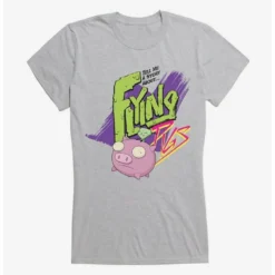 Buy ✨ Invader Zim Gir Flying Pigs 😍 Girls T-Shirt ✔️ -Invader Zim shop 14035180 hi