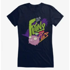 Buy β¨ Invader Zim Gir Flying Pigs π Girls T-Shirt βοΈ