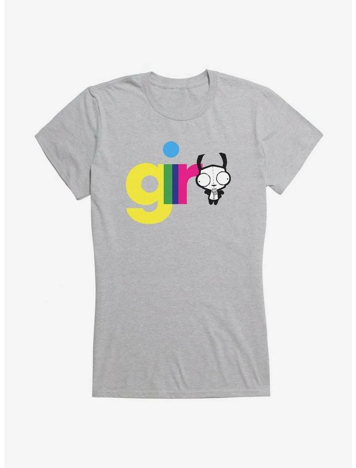 Buy π Invader Zim Gir Neon Script Girls T-Shirt β 3 Buy π Invader Zim Gir Neon Script Girls T-Shirt β - Image 3