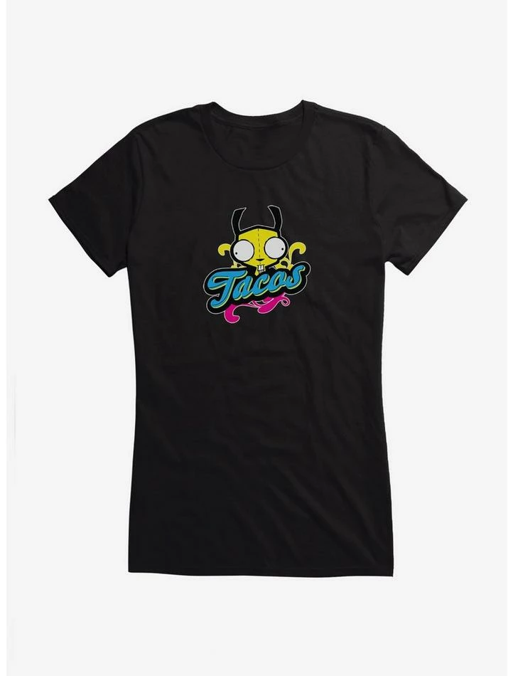 Deals βοΈ Invader Zim Gir Neon Tacos π Girls T-Shirt π₯ 1 Deals βοΈ Invader Zim Gir Neon Tacos π Girls T-Shirt π₯