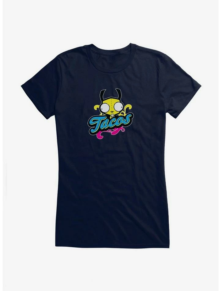 Deals βοΈ Invader Zim Gir Neon Tacos π Girls T-Shirt π₯ 4 Deals βοΈ Invader Zim Gir Neon Tacos π Girls T-Shirt π₯ - Image 4