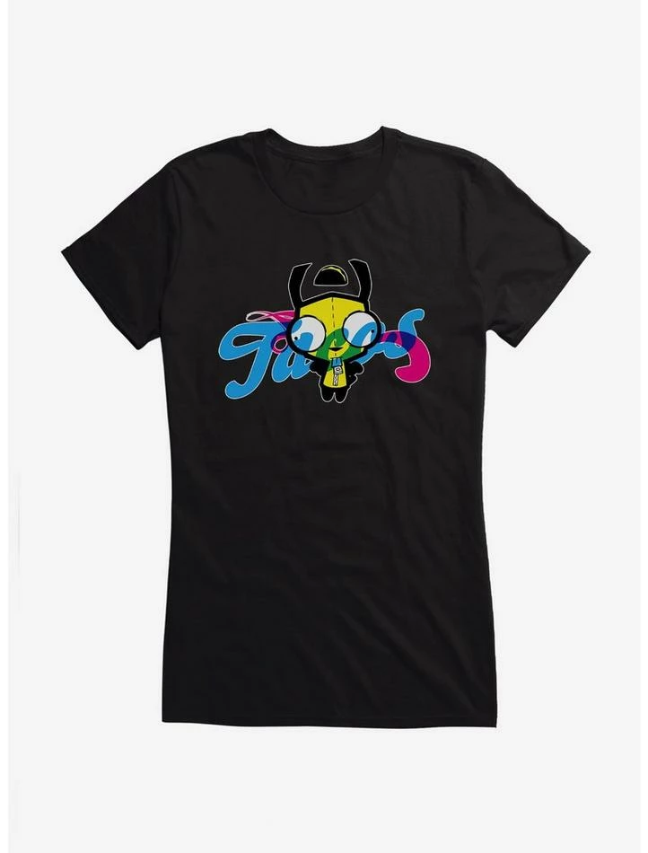 Best Sale ⭐ Invader Zim Gir Tacos Girls T-Shirt ⌛ 2 Best Sale ⭐ Invader Zim Gir Tacos Girls T-Shirt ⌛ - Image 2