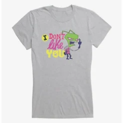 Deals ❤️ Invader Zim I Don't Like You 🌟 Girls T-Shirt ⭐