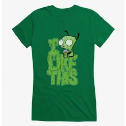 Wholesale ✨ Invader Zim I Like This Girls T-Shirt ✨ 9 Wholesale ✨ Invader Zim I Like This Girls T-Shirt ✨ -Invader Zim shop 14036237 hi