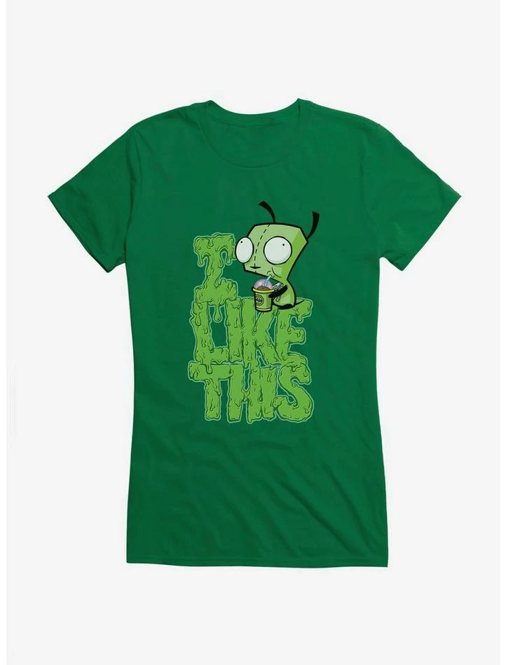 Wholesale ✨ Invader Zim I Like This Girls T-Shirt ✨ 4 Wholesale ✨ Invader Zim I Like This Girls T-Shirt ✨ - Image 4