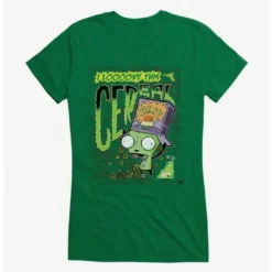 Best deal ✨ Invader Zim I Love Cereal ✔️ Girls T-Shirt ⌛ -Invader Zim shop 14036572 hi