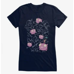 Flash Sale 💯 Invader Zim Pig Stampede Girls T-Shirt 🔥 -Invader Zim shop 14036777 hi