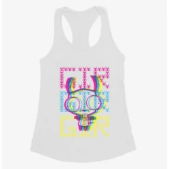 Flash Sale 🌟 Invader Zim Gir Neon Stack Girls Tank 👏