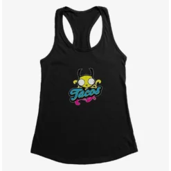 Promo 🔔 Invader Zim Gir Neon Tacos ✔️ Girls Tank ✔️ -Invader Zim shop 16054208 hi