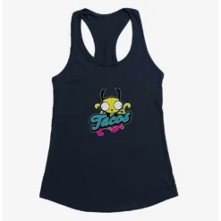 Promo 🔔 Invader Zim Gir Neon Tacos ✔️ Girls Tank ✔️ -Invader Zim shop 16054222 hi