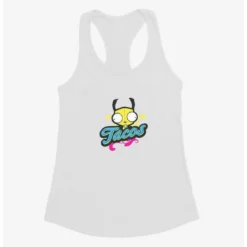 Promo 🔔 Invader Zim Gir Neon Tacos ✔️ Girls Tank ✔️ -Invader Zim shop 16054236 hi