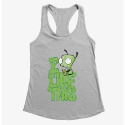 Hot Sale 🧨 Invader Zim I Like This Girls Tank ⌛ -Invader Zim shop 16054320 hi