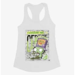Hot Sale ❤️ Invader Zim I Love Cereal 🎁 Girls Tank 😍 -Invader Zim shop 16054376 hi
