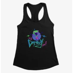 Brand new ⭐ Invader Zim I'll Destroy You 🔔 Girls Tank 💯 -Invader Zim shop 16054418 hi