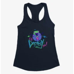 Brand new ⭐ Invader Zim I'll Destroy You 🔔 Girls Tank 💯 -Invader Zim shop 16054432 hi