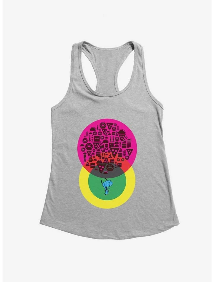 Promo β¨ Invader Zim Pizza π Girls Tank βοΈ 5 Promo β¨ Invader Zim Pizza π Girls Tank βοΈ - Image 5