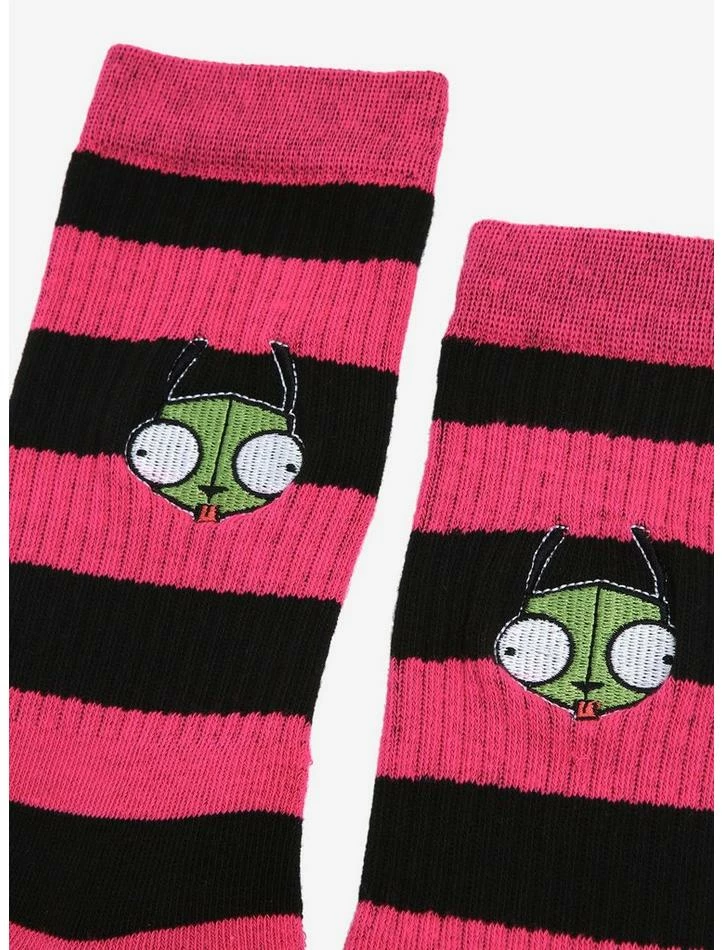 Promo ⌛ Invader Zim GIR Duo Crew Socks ⌛ 2 Promo ⌛ Invader Zim GIR Duo Crew Socks ⌛ - Image 2