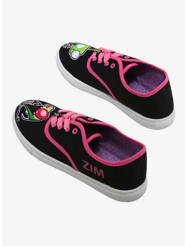 Coupon β€οΈ Invader Zim Zim & GIR Bestie Lace-Up Canvas π Sneakers β€οΈ 3 Coupon β€οΈ Invader Zim Zim & GIR Bestie Lace-Up Canvas π Sneakers β€οΈ - Image 3