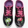 Coupon ❤️ Invader Zim Zim & GIR Bestie Lace-Up Canvas 👏 Sneakers ❤️