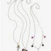 Discount ⌛ Invader Zim GIR Star Heart Charm Necklace Set 🤩
