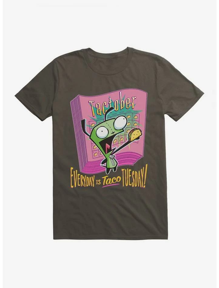Coupon ⌛ Invader Zim Unique Taco Tuesday T-Shirt ✔️ 7 Coupon ⌛ Invader Zim Unique Taco Tuesday T-Shirt ✔️ - Image 7