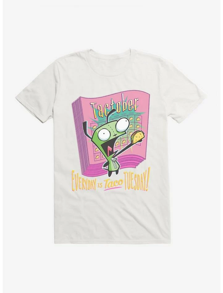Coupon ⌛ Invader Zim Unique Taco Tuesday T-Shirt ✔️ 9 Coupon ⌛ Invader Zim Unique Taco Tuesday T-Shirt ✔️ - Image 9