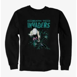 Flash Sale 🧨 Invader Zim Unique Death Sweatshirt 🧨 -Invader Zim shop 17588077 hi