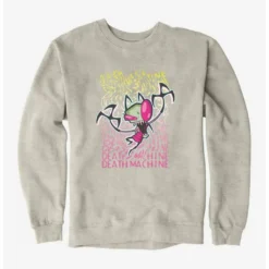 Cheap ❤️ Invader Zim Unique Death Machine Sweatshirt ✔️ -Invader Zim shop 17588240 hi