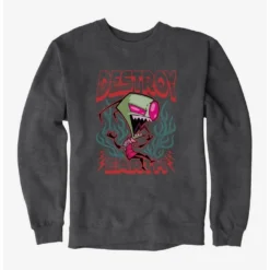 Buy 🎉 Invader Zim Unique Destroy Sweatshirt 🤩 -Invader Zim shop 17588268 hi