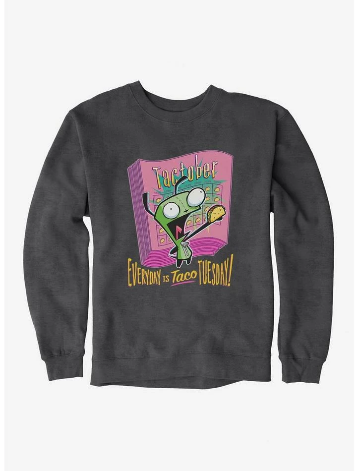 Best reviews of π Invader Zim Unique Taco Tuesday Sweatshirt π― 3 Best reviews of π Invader Zim Unique Taco Tuesday Sweatshirt π― - Image 3
