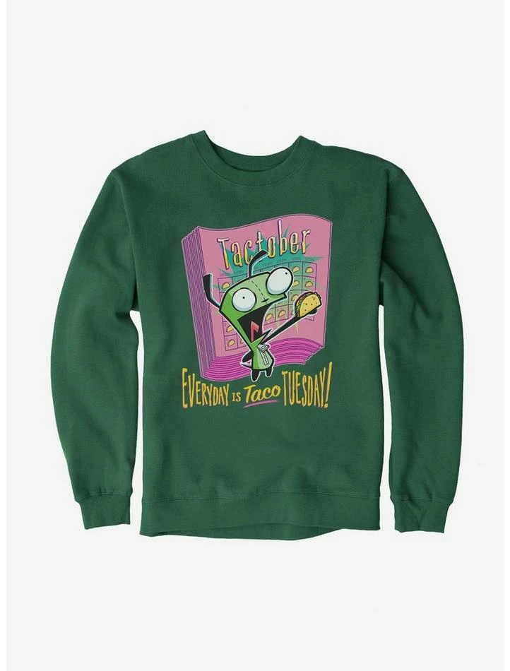 Best reviews of π Invader Zim Unique Taco Tuesday Sweatshirt π― 4 Best reviews of π Invader Zim Unique Taco Tuesday Sweatshirt π― - Image 4
