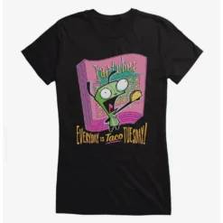 Best deal ✨ Invader Zim Unique Taco Tuesday 🌟 Girls T-Shirt 🔔 -Invader Zim shop 17588604 hi