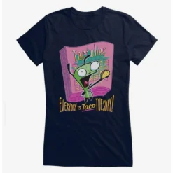 Best deal ✨ Invader Zim Unique Taco Tuesday 🌟 Girls T-Shirt 🔔 -Invader Zim shop 17588625 hi