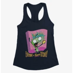 New ❤️ Invader Zim Unique Taco Tuesday Girls Tank 🔥 -Invader Zim shop 17588935 hi
