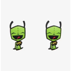 Best deal 🥰 Invader Zim GIR Taco Front/Back Earrings ✔️
